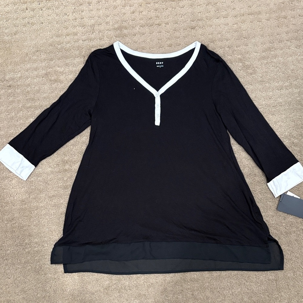 4 tunic/long sleeve stretch tops & tank-size S
